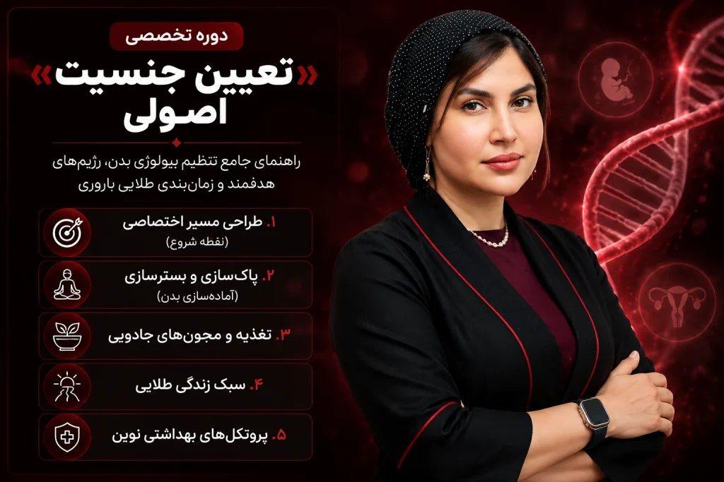 دوره تخصصی تعیین جنسیت اصولی | ماما مینا